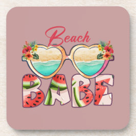 Posavasos Beach Babe