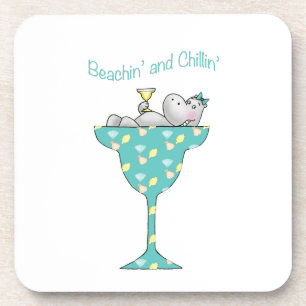 Posavasos Beachin y chillin