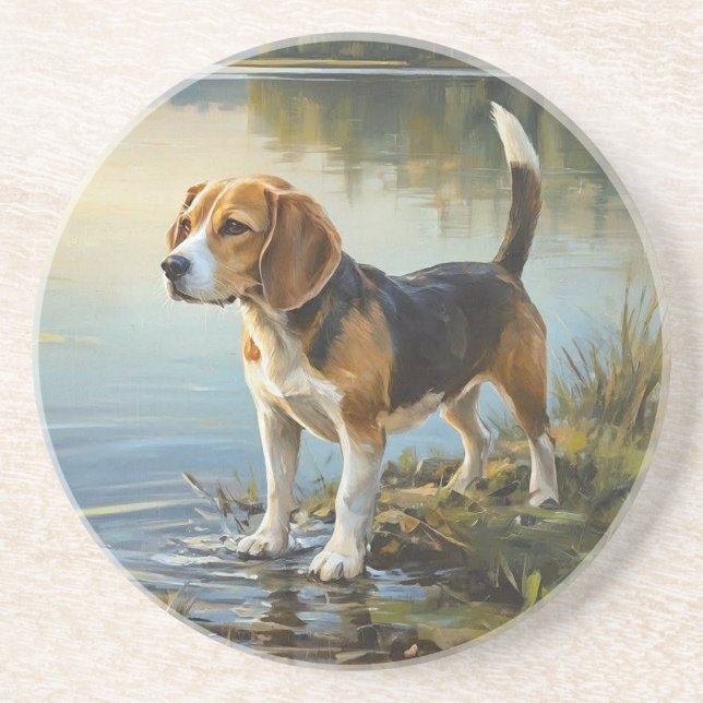 Posavasos Beagle (Frente)