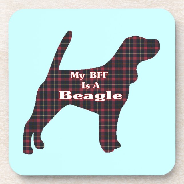 Posavasos Beagle BFF (Frente)