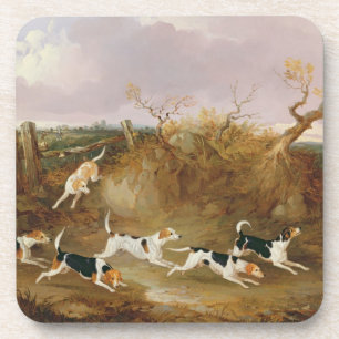 Posavasos Beagles por completo…, 1845 (aceite en lona)