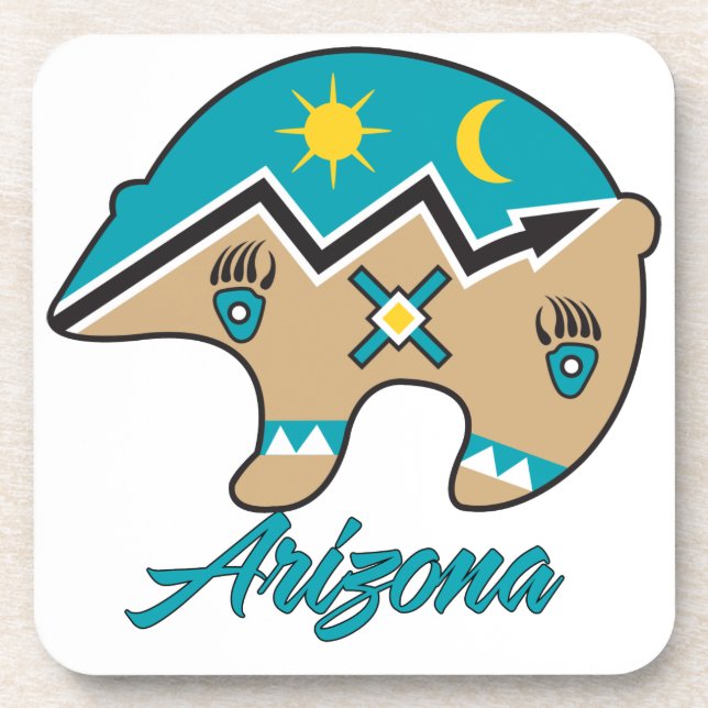 Posavasos Bear Clan Arizona (Frente)