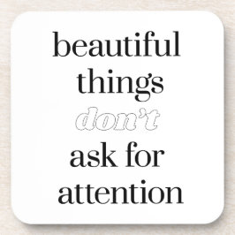 Posavasos Beautiful Things Hard Plastic Coaster