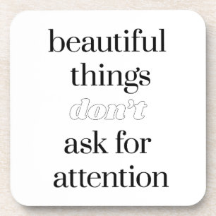 Posavasos Beautiful Things Hard Plastic Coaster