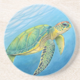 Posavasos Beauty of the turtle