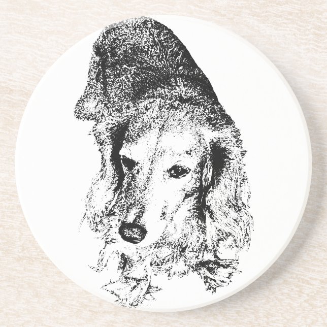 Posavasos Bebe con columna vertebral – Dachshund (Frente)
