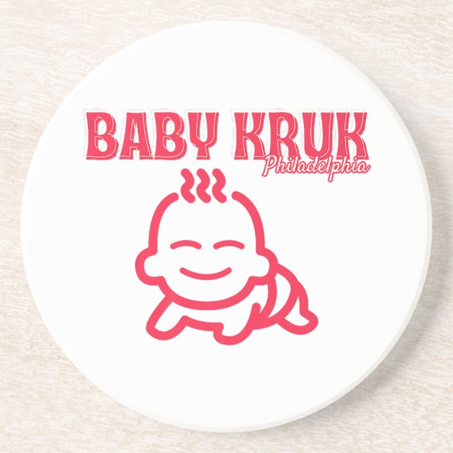 Posavasos Bebé Divertido Kruk Philadelphia Premium  (Frente)