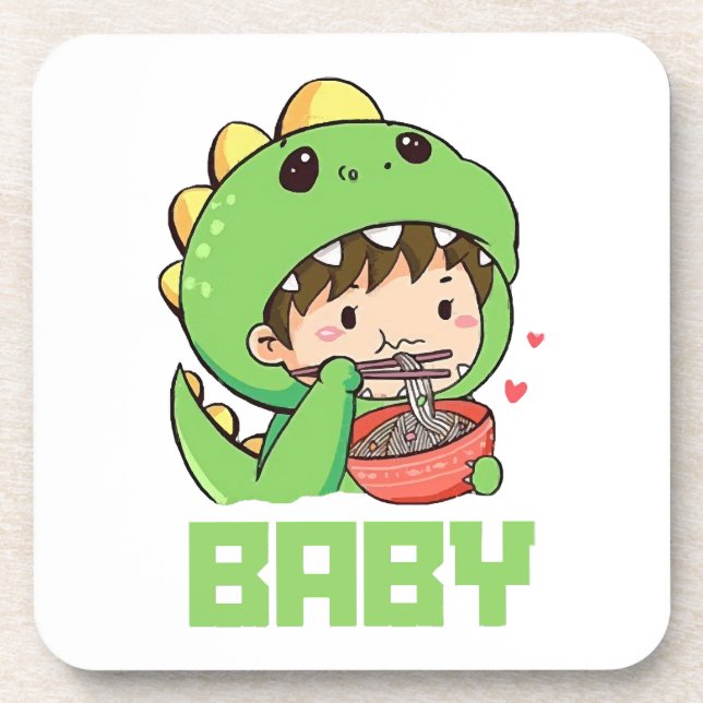 Posavasos bebé godzilla (Frente)