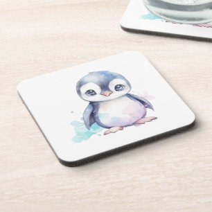 Posavasos Bebé Pingüino Monastre de plástico duro