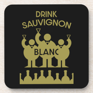 Posavasos Bebedor de vino Sauvignon Blanc