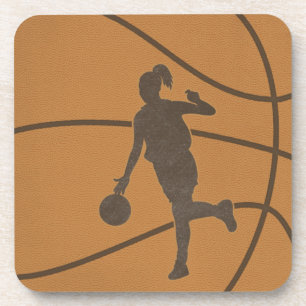 Posavasos Beber Chica de baloncesto