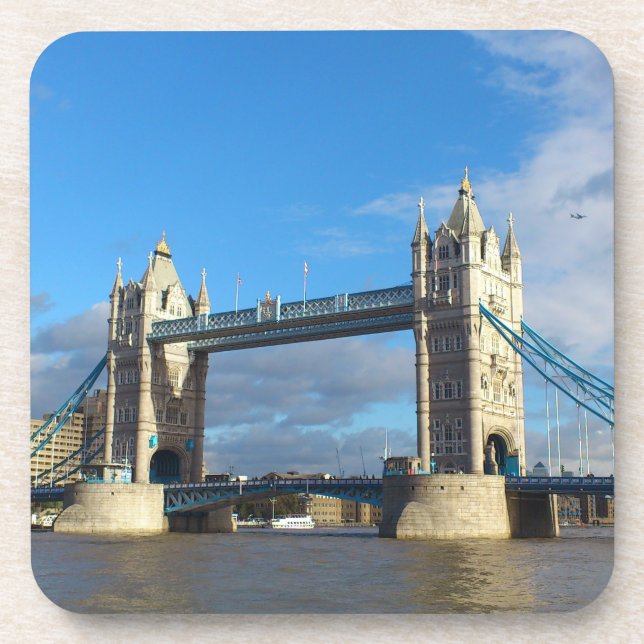 Posavasos Beber Envases de 6. Tower Bridge London. (Frente)