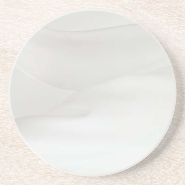 Posavasos Beber natural de piedra de cuarzo gris granito mar (Frente)