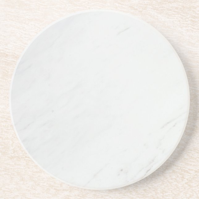 Posavasos Beber natural de piedra de cuarzo gris granito mar (Frente)