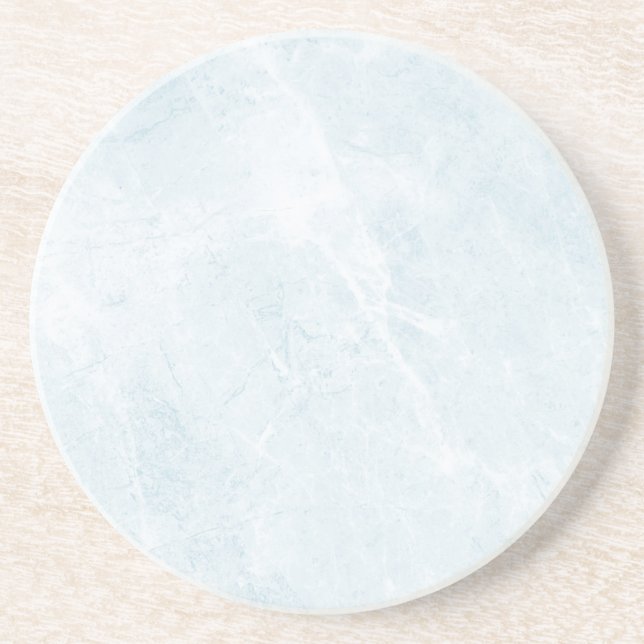 Posavasos Beber natural de piedra de cuarzo gris granito mar (Frente)