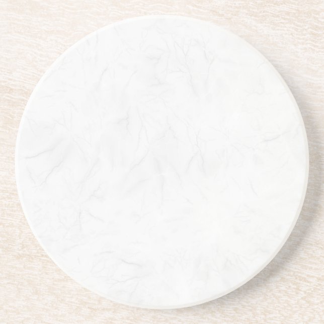 Posavasos Beber natural de piedra de cuarzo gris granito mar (Frente)