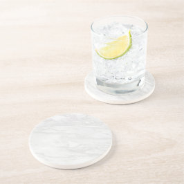 Posavasos Beber natural de piedra de cuarzo gris granito mar