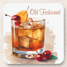 Posavasos Bebida Clásica con Cerezas y Naranja / Bar
