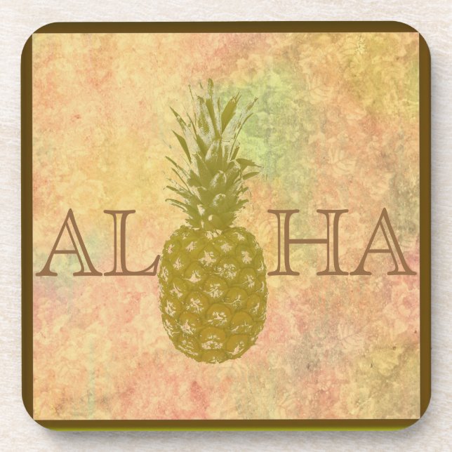 Posavasos Bebida de piña (Frente)