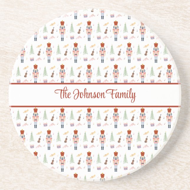 Posavasos Bebida de vacaciones de la música de ballet nucrac (Frente)