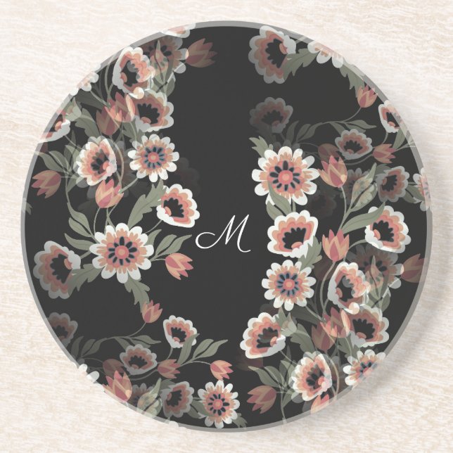 Posavasos Bebidas botánicas blandas y verdes de inspiración  (Frente)