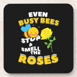 Posavasos Beekeeper Gift Incluso las abejas ocupadas