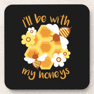 Posavasos Beekeeper Gift La Beekeeper Estará Con Mis Honey