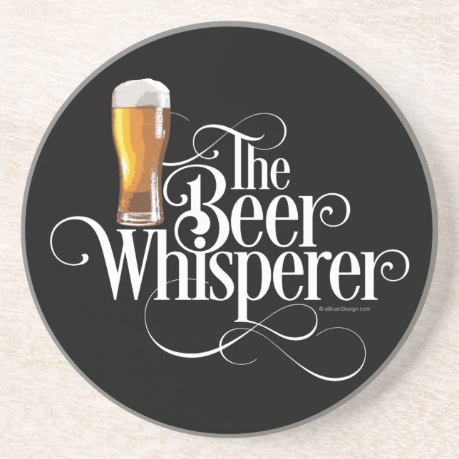 Posavasos Beer Whisperer Drink Coaster (Frente)