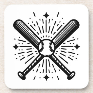 Posavasos béisbol antiguo