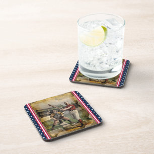 Posavasos Béisbol: Pascua de Bebidas Vintage