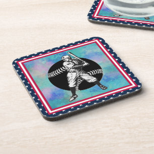Posavasos Béisbol: Pascua de Bebidas Vintage