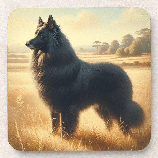 Posavasos Belgian Sheepdog (Frente)