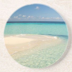 Posavasos Belice, Mar Caribe. Goff Caye, Una Pequeña Isla