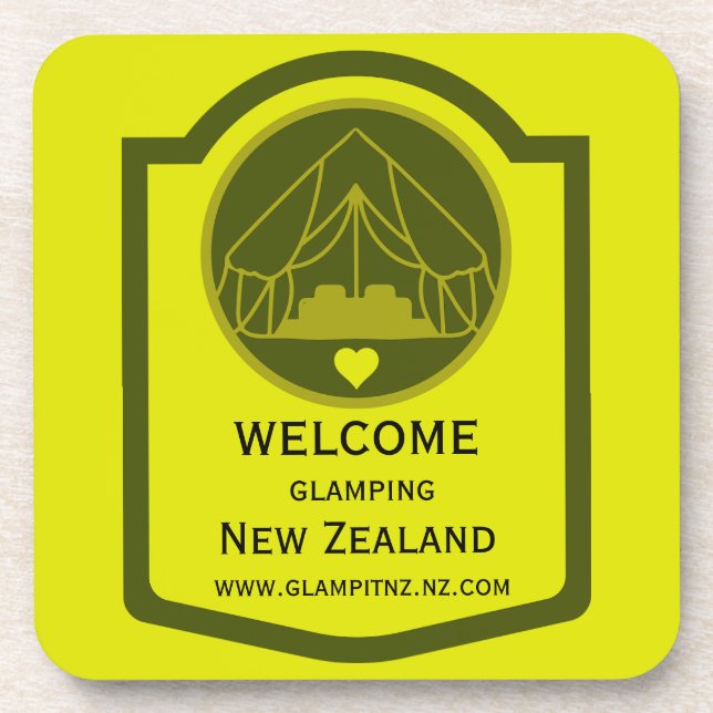 Posavasos Bell Tent Glamour Business (Frente)