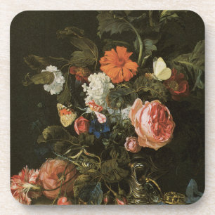 Posavasos Bella Artes floral con Rosas Cork Coasters