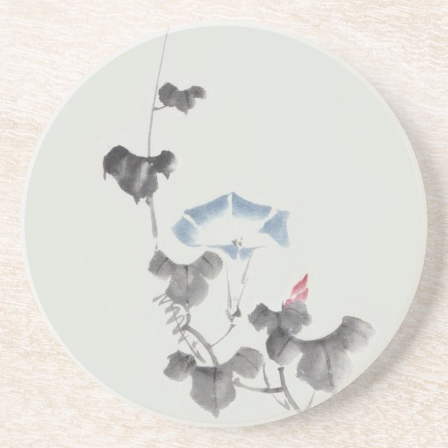 Posavasos Bella Artes japonés de Hokusai (Frente)