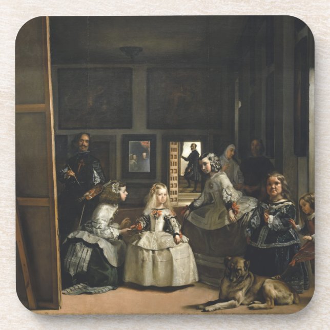 Posavasos Bella Artes Las Meninas Diego Velázquez (Frente)