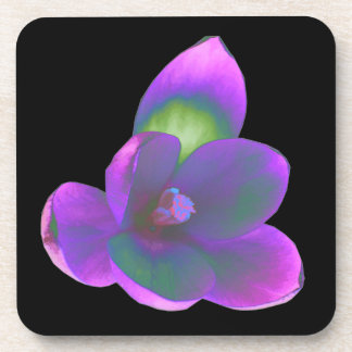 Posavasos Bella mística Crocus Flower Cork Coaster
