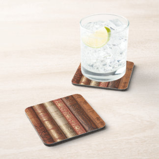 Posavasos Bellas espinas de libros (beige)