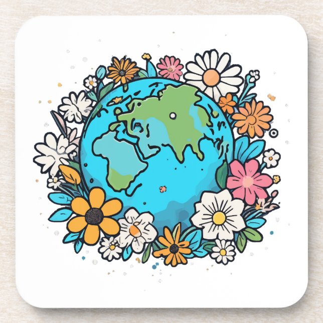 Posavasos Belleza de la Tierra (Frente)