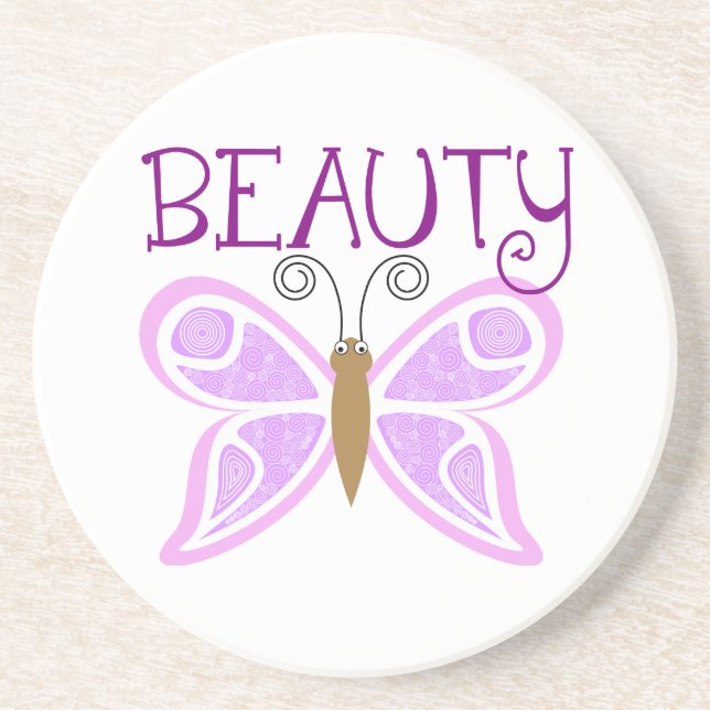 Posavasos Belleza de mariposa (Frente)