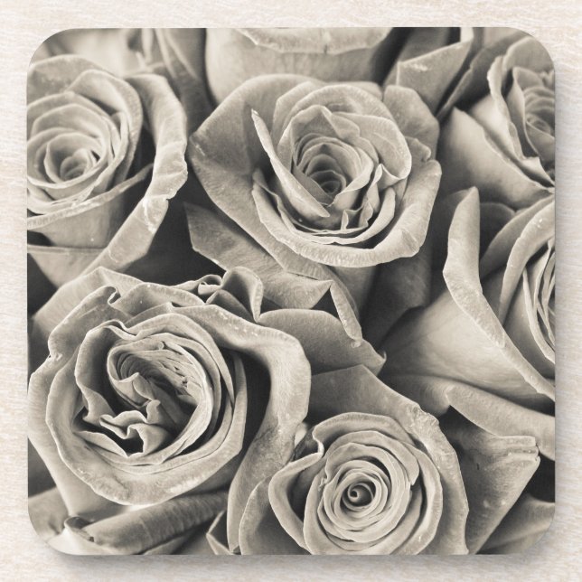 Posavasos Belleza de terciopelo vintage (Frente)