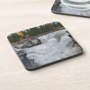 Posavasos Belleza natural, cataratas de Athabasca canadiense