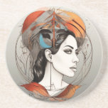 Posavasos belleza revelada<br><div class="desc">Revelando una mente hermosa,  revela la belleza de la cara</div>