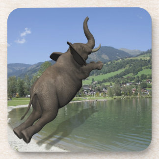 Posavasos Belly Flop Elephant