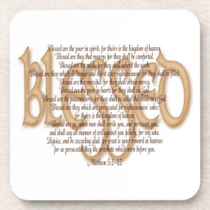 Posavasos Bendecido - beatitudes