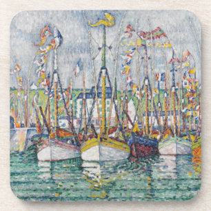 Posavasos Bendición de la flota del atún en Groix, 1923