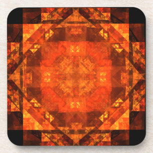 Posavasos Bendiciones Abstract Art Cork Coaster
