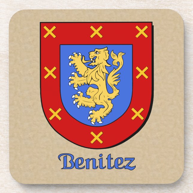 Posavasos Benitez Family Shield (Frente)