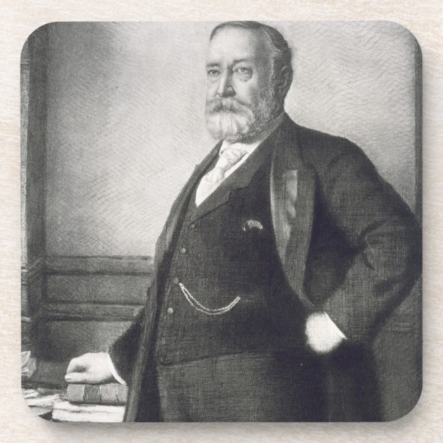 Posavasos Benjamin Harrison (1833-1901), 23ro presidente de (Frente)
